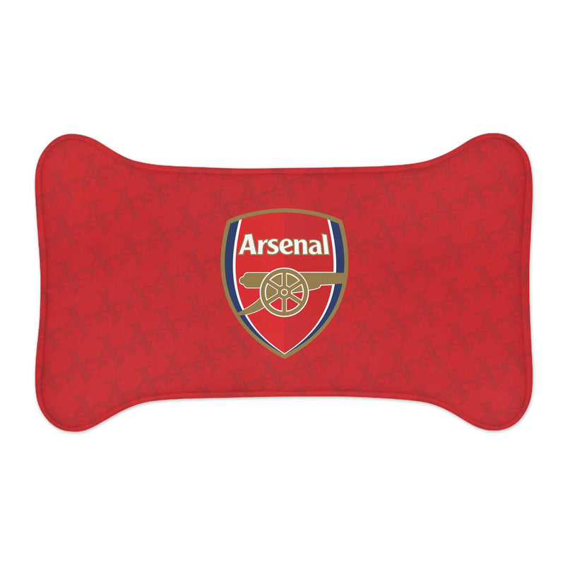 Arsenal FC 25/26 Home Kit Inspired Pet Feeding Mat - Different Styles