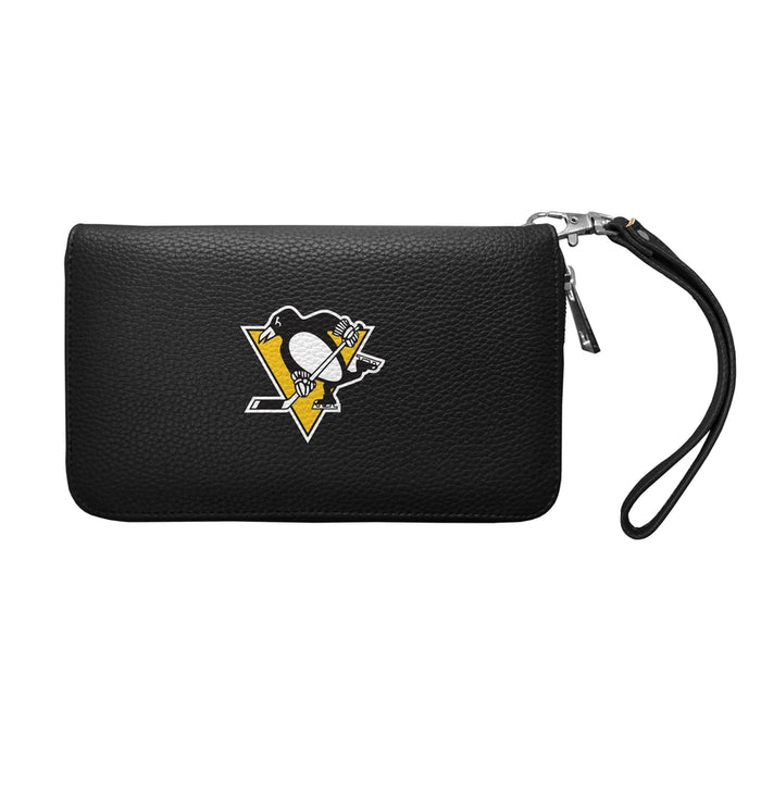Pittsburgh Penguins Zip Organizer Wallet Pebble