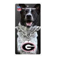 GA Bulldogs Pet Fan Chain