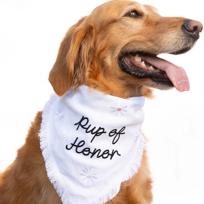 Pup of Honor Pet Bandana