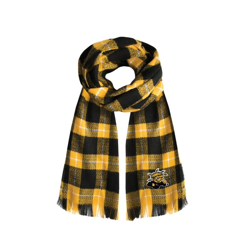 Wichita State Shockers Plaid Blanket Scarf