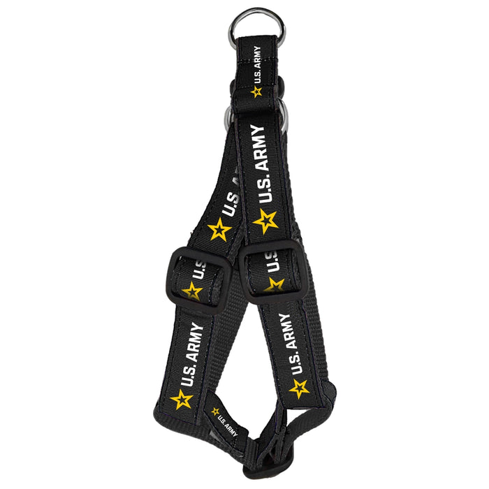 US Army Nylon Dog Step-In Harness