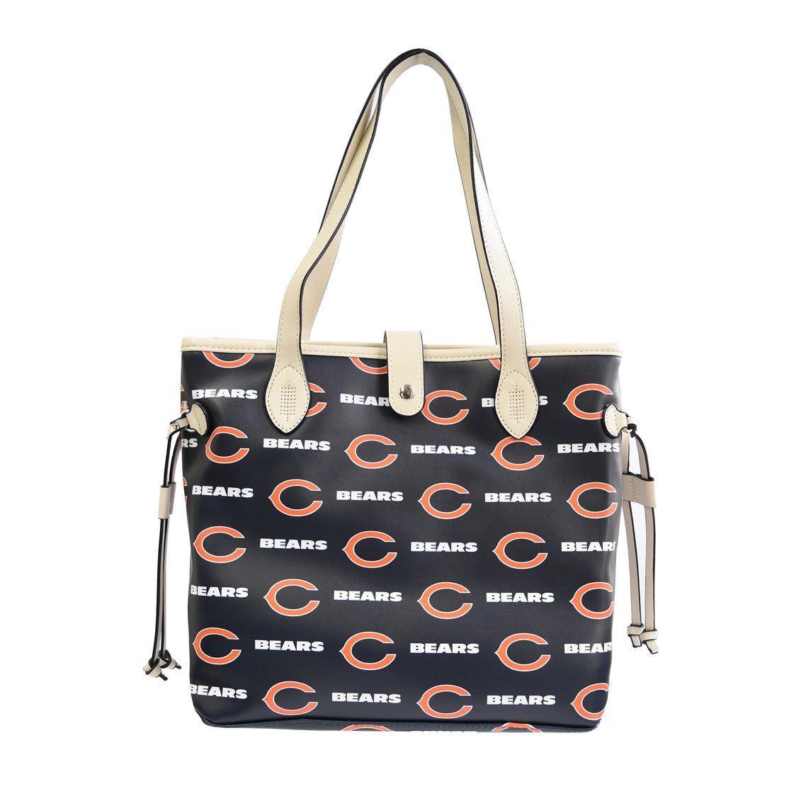 Chicago Bears Patterned Tote Handbag