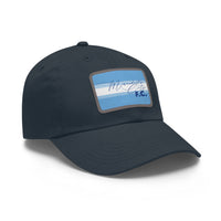 Manchester City FC 25/26 Home Kit-Inspired Leather Patch Baseball Hat