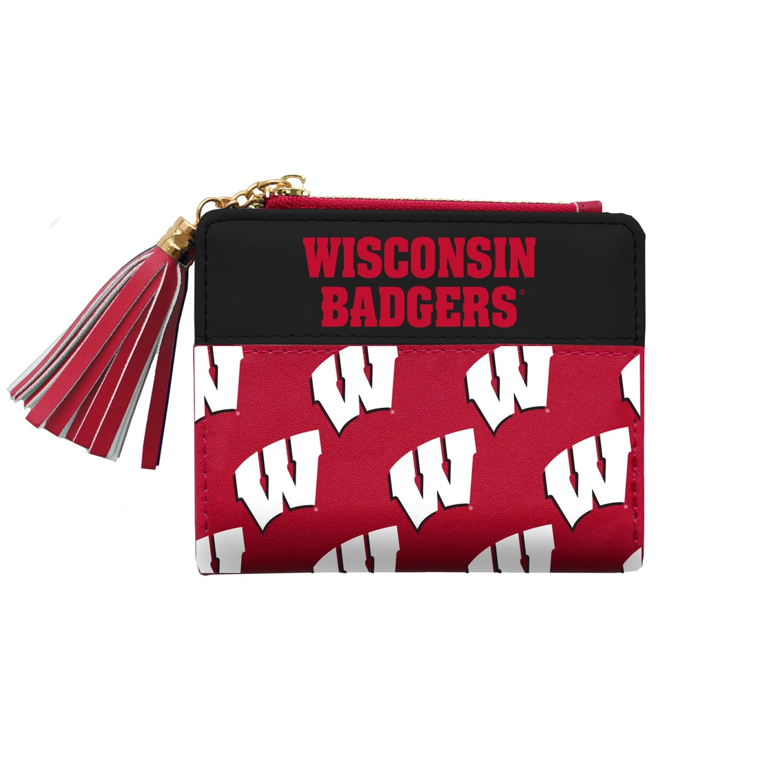 WI Badgers Mini Organizer Wallet