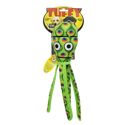 Tuffy Ocean Creature Series - Squid Tough Toy