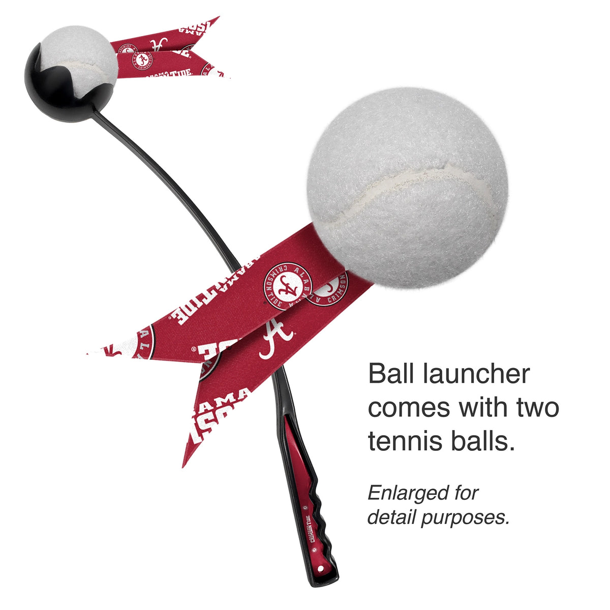 AL Crimson Tide Pet Ball Launcher Toy