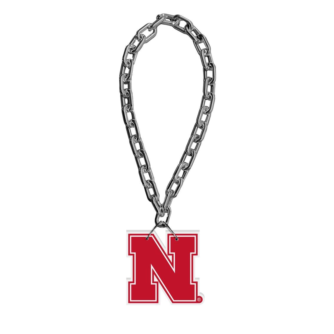 NE Cornhuskers Pet Fan Chain