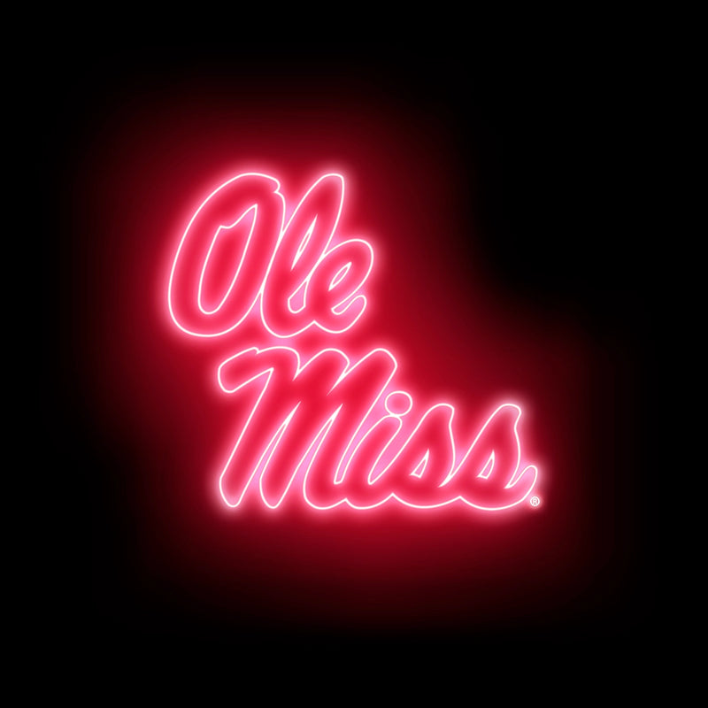 MS Ole Miss Rebels Neon Tee Shirt