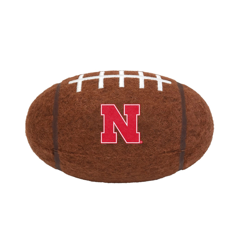 NE Cornhuskers Tough Chewer Ball Toy