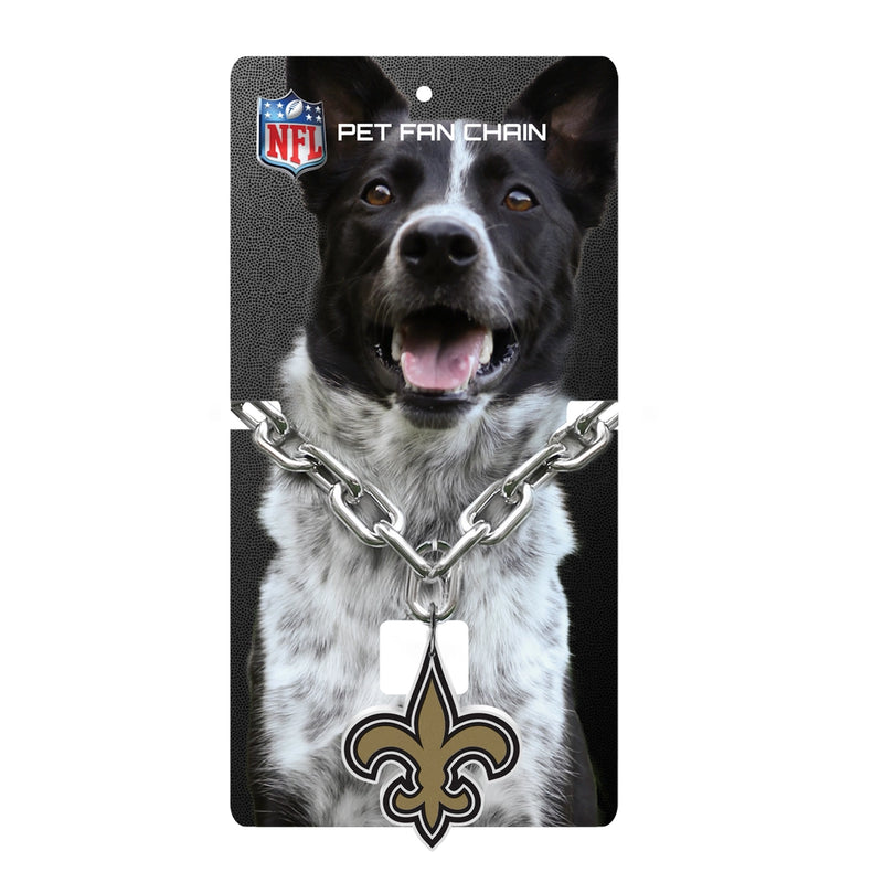 New Orleans Saints Pet Fan Chain