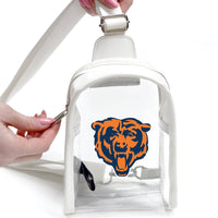 Chicago Bears Clear Mini Sling