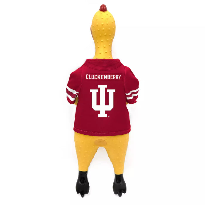 IN Hoosiers Rubber Chicken Pet Toy