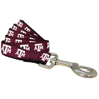 Texas A&M Aggies Nylon Dog Collar or Leash