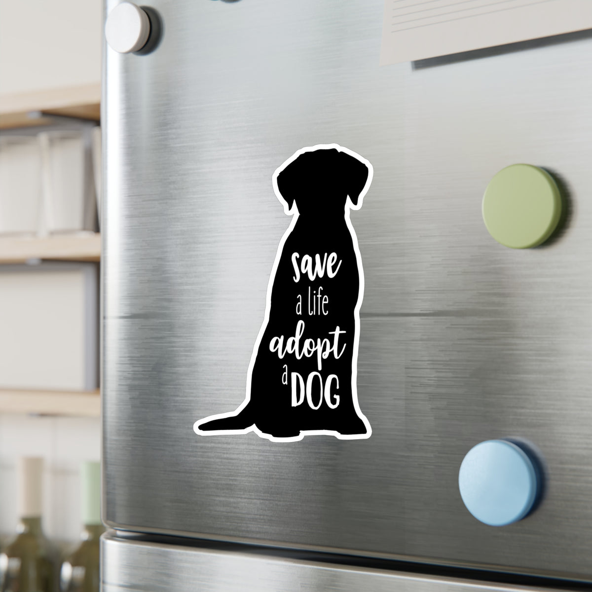 Save a Life, Adopt a Dog Vinyl Decals