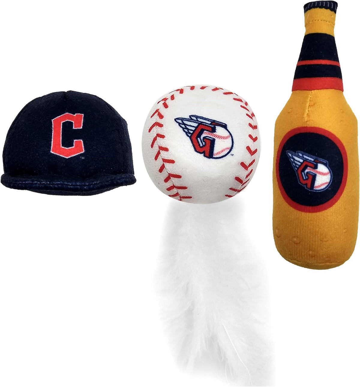 Cleveland Guardians 3 piece Catnip Toy Set