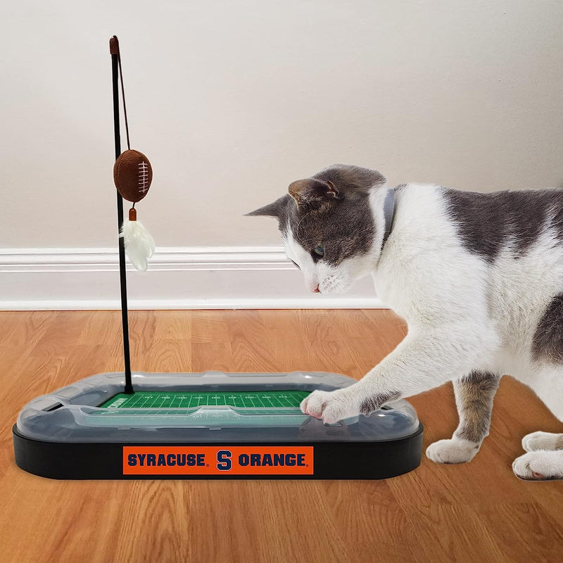 Syracuse Orange Football Cat Scratcher Toy