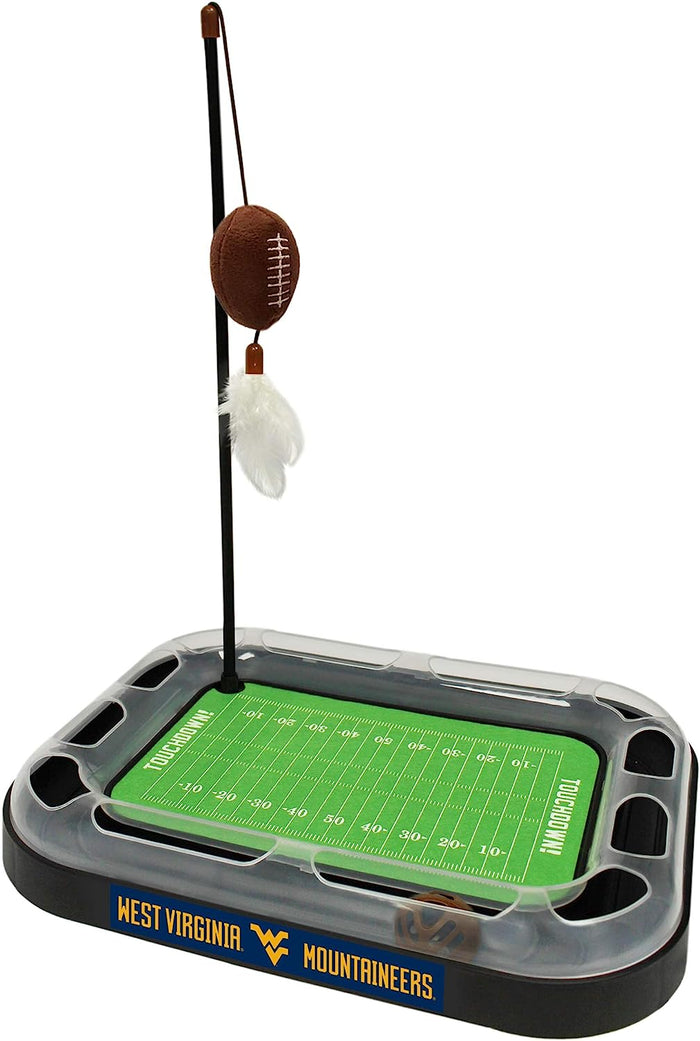 WV Mountaineers Football Cat Scratcher Toy