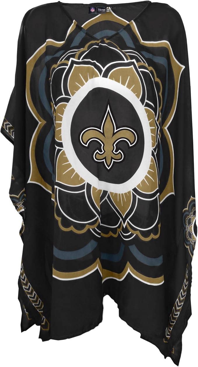 New Orleans Saints Caftan Flower