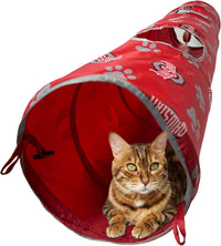 OH State Buckeyes Cat Tunnel Toy