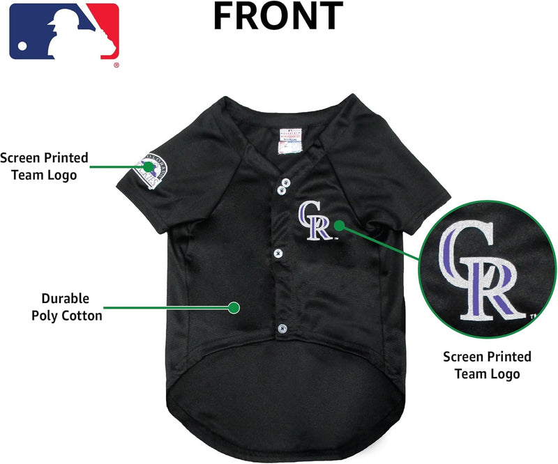 CO Rockies Pet Jersey