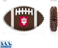 IN Hoosiers Hard Nylon Football Chew Toy