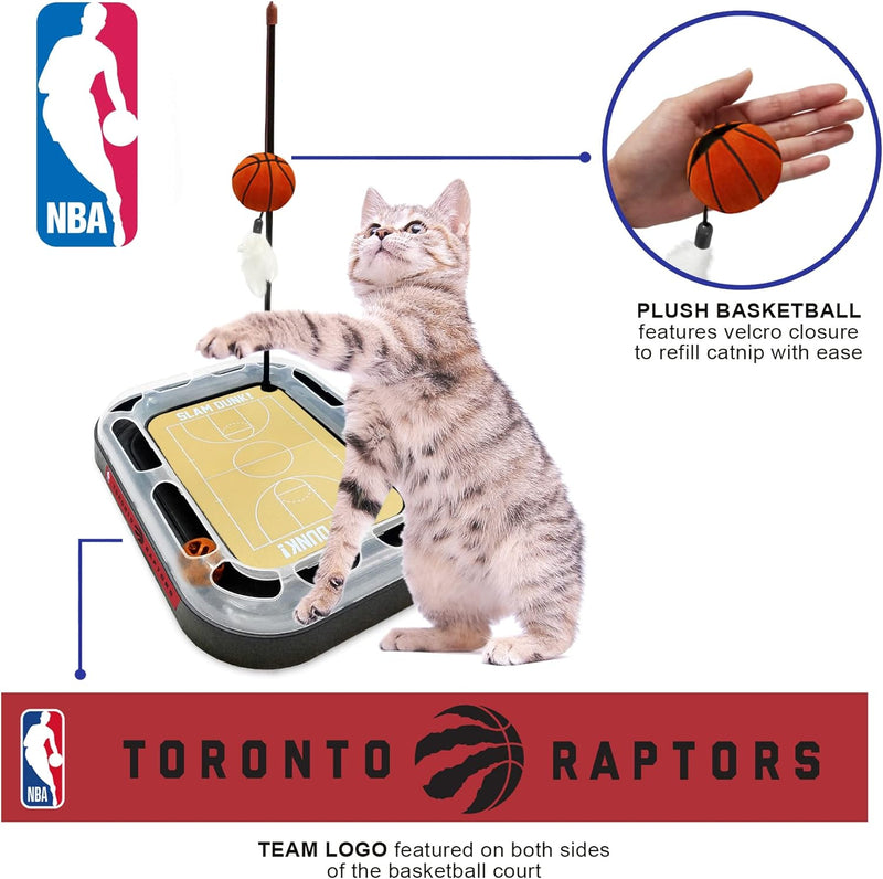 Toronto Raptors Basketball Cat Scratcher Toy