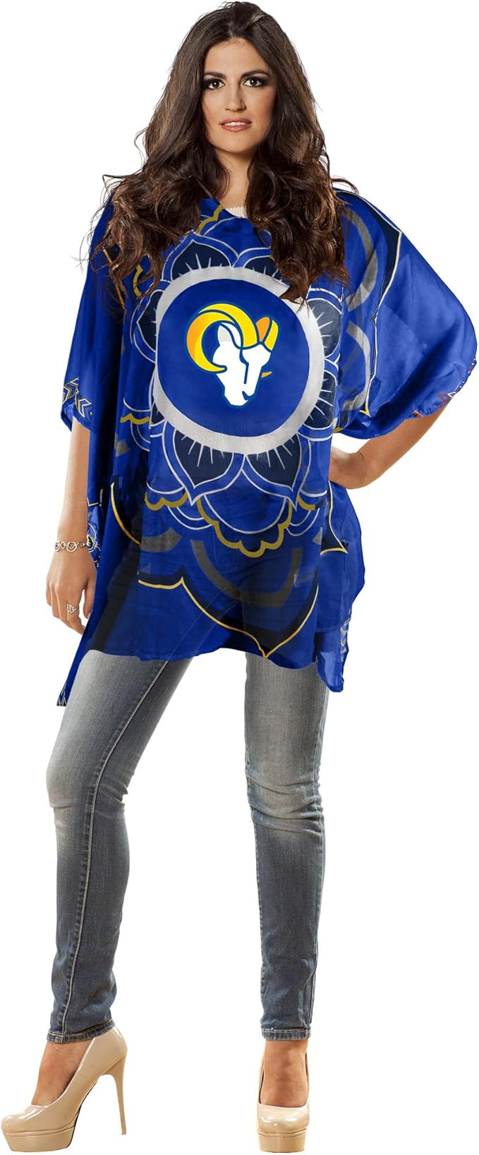 Los Angeles Rams Caftan Flower