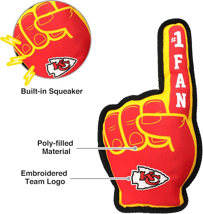 Kansas City Chiefs #1 Fan Toys