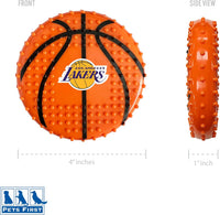 Los Angeles Lakers Hard Nylon Basketball Chew Toy