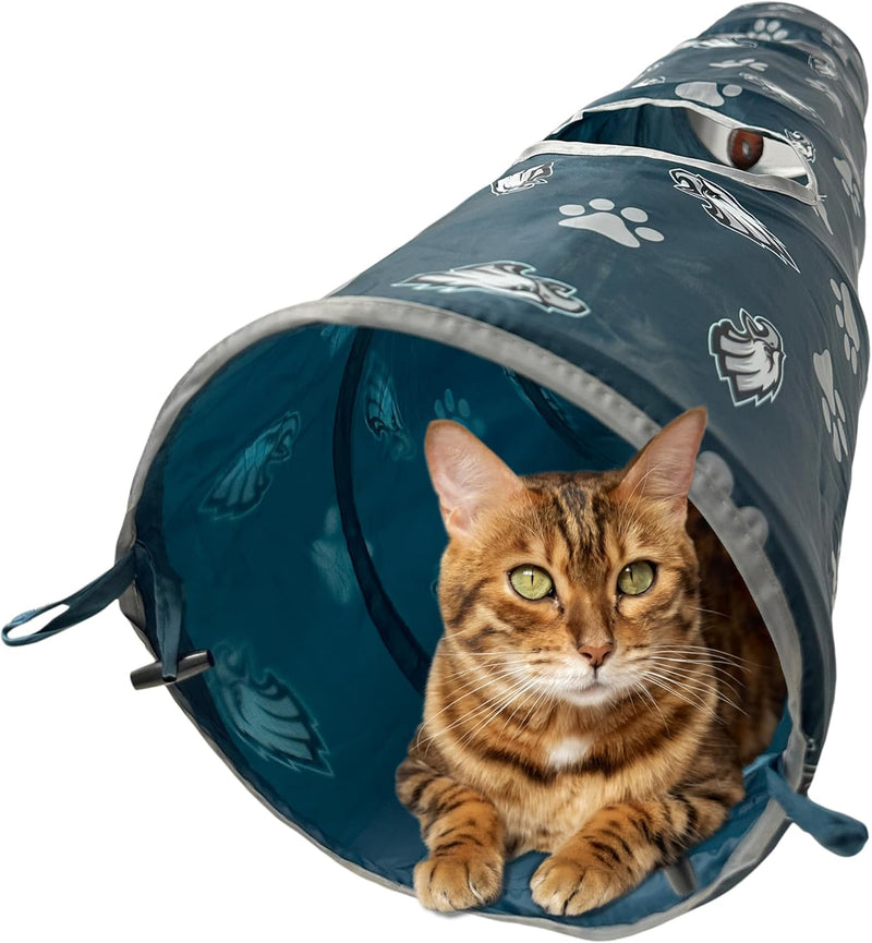 Philadelphia Eagles Cat Tunnel Toy