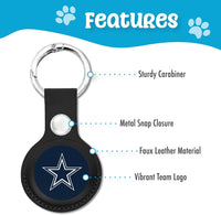 Dallas Cowboys PVC Air Tag Holder