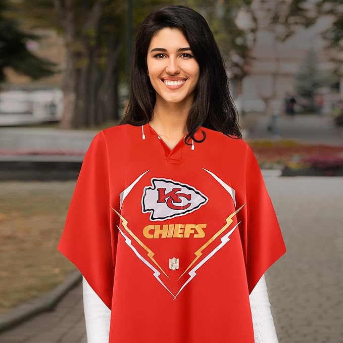 Kansas City Chiefs Unisex Premium Poncho