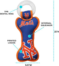 New York Mets Dental Tug Toys