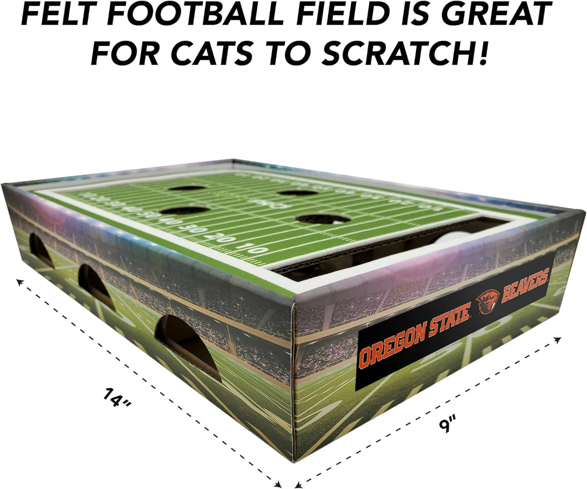 OR State Beavers Football Stadium Cat Scratcher Toy