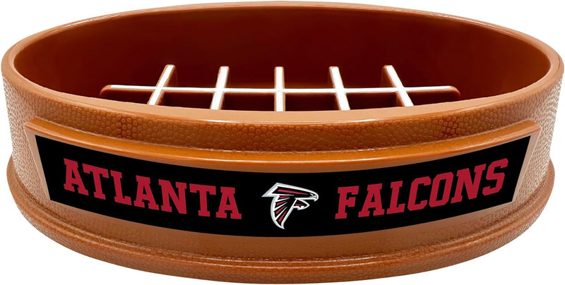 Atlanta Falcons Football Slow Feeder Bowl