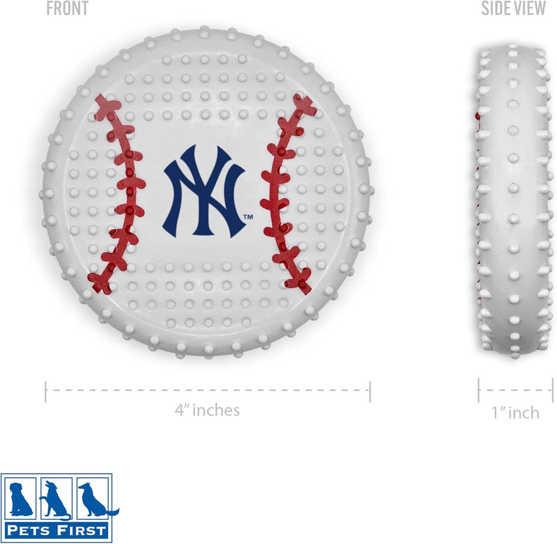 New York Yankees Hard Nylon Baseball Chew Toy