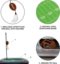 Penn State Nittany Lions Football Cat Scratcher Toy