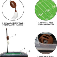OR State Beavers Football Cat Scratcher Toy