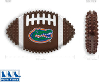 FL Gators Hard Nylon Football Chew Toy