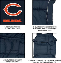 Chicago Bears Game Day Puffer Vest