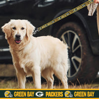 Green Bay Packers Dog Satin Collar or Leash