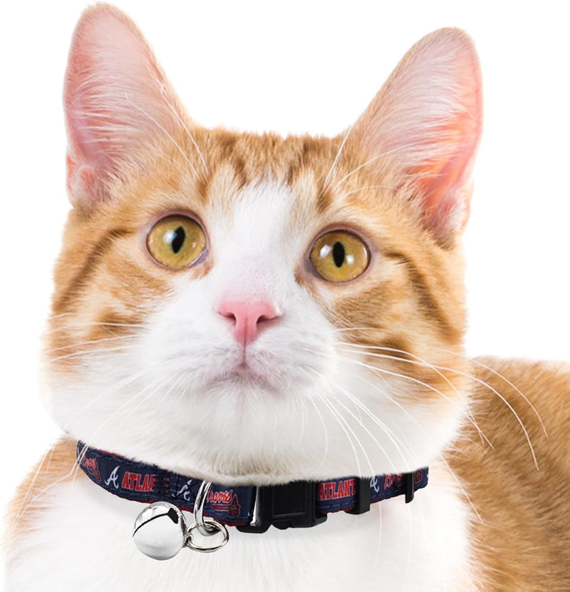 Atlanta Braves Cat Satin Collar