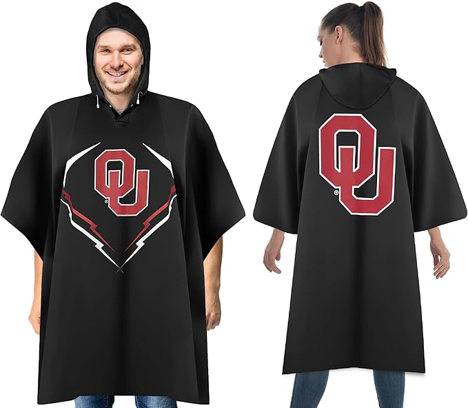 OK Sooners Unisex Premium Poncho