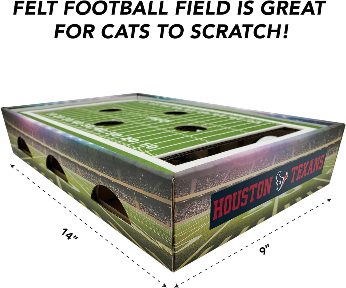 Houston Texans Football Stadium Cat Scratcher Toy