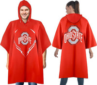 OH State Buckeyes Unisex Premium Poncho