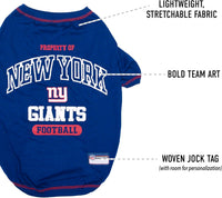 New York Giants Athletics Tee Shirt