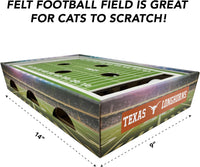 TX Longhorns Football Stadium Cat Scratcher Toy