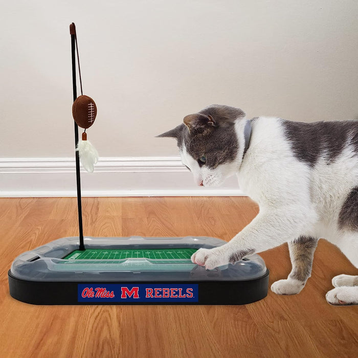 MS Ole Miss Rebels Football Cat Scratcher Toy