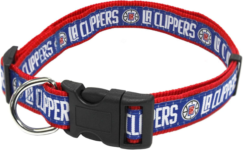 Los Angeles Clippers Dog Collar and Leash